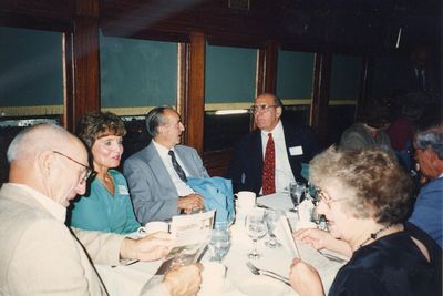 Pittsford Reunion - 1995
Clockwise from lower right: Sally Litz Schaertl, `53; George Schaertl, `53; Joanne Krchniak; Milan Krchniak, `53; John Centra, `54
