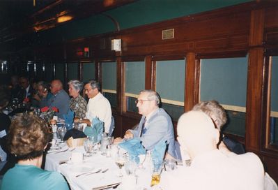Pittsford Reunion - 1995
Rear from the left: Rita and Asher Borton, 50; Esther and Arnold Dansky, 52; Tom Benenati, `53

