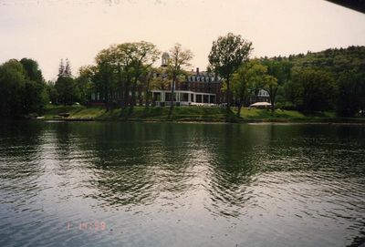 Cooperstown Reunion - 1996
Otesaga Inn from the boat ride
