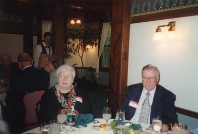 Lake Mohonk Reunion - 1997
Doris Vater Ward, `52; and Paul Ward, `53
