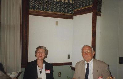 Lake Mohonk Reunion - 1997
Kate Loucks Johnson, `51 and Harry Johnson, `51

