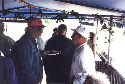 Reunion 1999 - Albany
L to R: Unknown, (Lamanna?); Tom Benenati, `53
