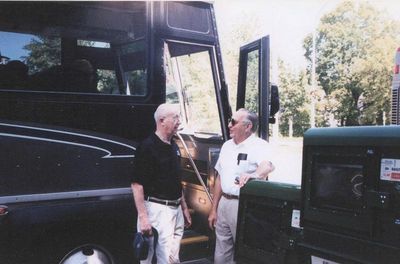 2002 Saratoga Springs Reunion
L to R: George Wood, `54 and Milan Krchniak, `53
