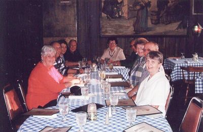 2003 Albany Reunion
L to R: Lyn and Ed Bonahue, `53; Cathy and Bob Giammatteo, `53; Vivian Schiro Benenati, `56 and Tom Benenati, `53; Hal and Barbara Smith, `53; Joan LaMarca
