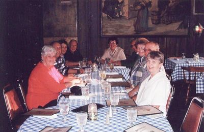 2003 Albany Reunion
L to R: Lyn and Ed Bonahue, `53; Cathy and Bob Giammatteo, `53; Vivian Schiro Benenati, `56 and Tom Benenati, `53; Hal and Barbara Smith, `53; Joan LaMarca
