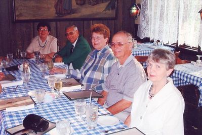 2003 Albany Reunion
L to R: Vivian Schiro Benenati, `56; Tom Benenati, `53; Hal and Barbara Smith, `53; Joan LaMarca

