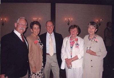 2003 Albany Reunion
L to R: Gary Lagrange, `53; Cathy and Bob Giammatteo, `53; Joan LaMarca
