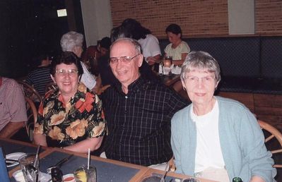 2004 Fort Meyers Beach February Mini Reunion of `53
Vivian Schiro Benenati, `56; Hal Smith; Joan LaMarca
