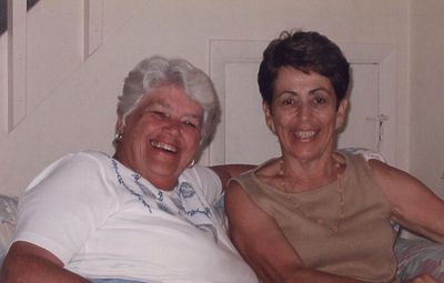 2004 Fort Meyers Beach February Mini Reunion of `53
Lyn Bonahue and Cathy Giammatteo
