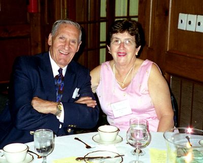 Mayville Potter Reunion - 2005 1953 1956
Tom Benenati, 1953, and Vivian Shiro Benenati, 1956
