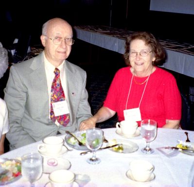 Mayville Potter Reunion - 2005 1954
George and Arline Lacy Wood, 1954
