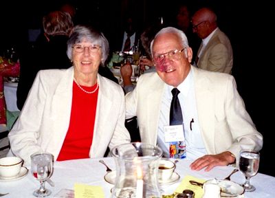 Mayville Potter Reunion - 2005 1957
June and John Benton, 1957
