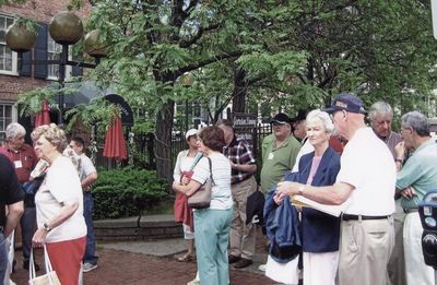 2006 Reunion 75th Anniversary AquaDucks Tour
Group at Quackenbush Square waiting for the "Ducks"
