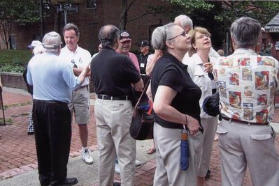 2006 Reunion 75th Anniversary AquaDucks Tour
Group at Quackenbush Square waiting for the "Ducks"
 
