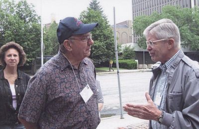 2006 Reunion 75th Anniversary AquaDucks Tour
Phyllis Telfer; John Centra, `54 and Al Kaehn, `52
