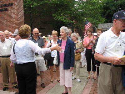 Aqua Ducks Tour 75th Anniversary 3
Is this where you sign up?  Pat Yole is ready.
