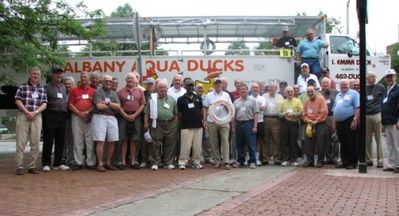 Aqua Ducks Tour 75th Anniversary 6
Potter men and I. Emma Duck
