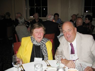 Cooperstown 2007 Finnens
Bea Lehan Finnen, 1954, and Jim Finnen, 1954 at Otesaga Banquet
