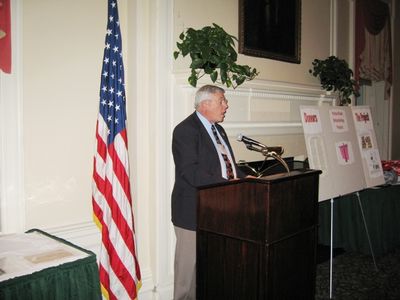 Cooperstown 2007 Graves
Ron Graves, 1958, outlines plans for 2008 reunion
