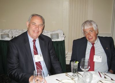 Cooperstown 2007 Greene and Cross
Jim Greene, 1962 and Bob Cross, 1963, at the Otesaga Banquet
