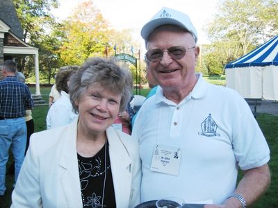 Cooperstown 2007 Empire State Carousel Highams
Jan Mack Higham, 1958 and Jack Higham, 1957 at the Empire State Carousel Reception.
