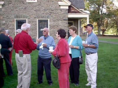 Cooperstown 2007 Empire State Carousel
Gerry Holzman, Tom & Viv Benenati, and Barbara and Hal Smith at the Empire State Carousel Reception
