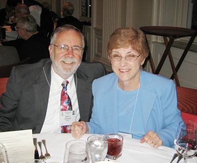 Cooperstown 2007 Ledermans
Al and Joanne Lederman, 1957 at the Otesaga Banquet
