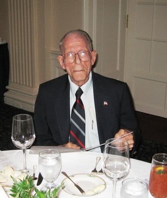 Cooperstown 2007 Miller
William Miller, 1944, at the Otesaga Banquet

