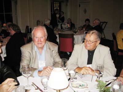 Cooperstown 2007 Singleton and Batty
Tom Singleton, 1952 and Art Batty, 1952, at the Otesaga Banquet
