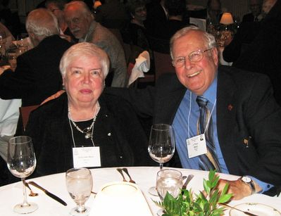 Cooperstown 2007 Wards
Paul, 1953, and Doris Vater Ward, 1952, at the Otesaga Banquet

