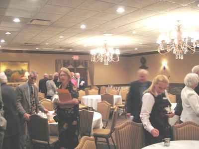 Banquet
Part of the room following the banquet

