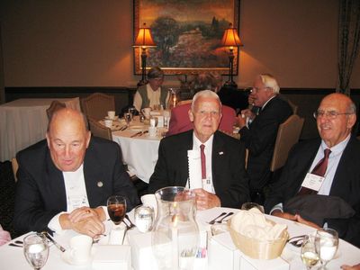 Jim Finnen, Bob Sage, and John Centra
Jim Finnen, `54; Bob Sage, `55; and John Centra, `54
Keywords: finnen sage centra 1954 1955