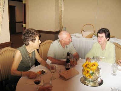 Cathy and Bob Giammatteo, and Vivian Benenati
Cathy and Bob Giammatteo, 1953 and Vivian Schiro Benenati, 1956 at the Reception

