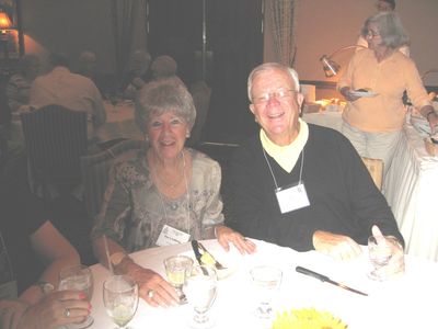 Vee and Bill Lindberg at the Reception
Bill Lindberg, `55 and Vee Lindberg
