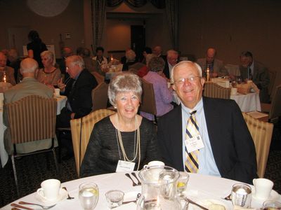 Bill and Vee Lindberg at the Banquet
Bill Lindberg, `55 and Vee Lindberg
