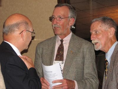 Pat Pearson, `65; Hank Maus, `62 and Bob Fairbanks, `64
