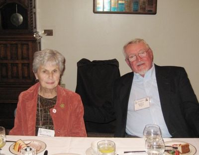 Banquet: McEvoys
Barbara Strack McEvoy, 57 and Bernard (Frank) McEvoy, `57
