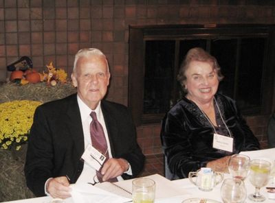 Banquet: Sage and Centra
Bob Sage, `55 and Nancy Centra
