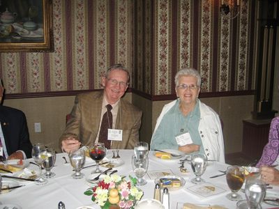 2010 Banquet 1953 1954
Arthur Weigand, `53 and Pamela Calabrese Weigand, `54
