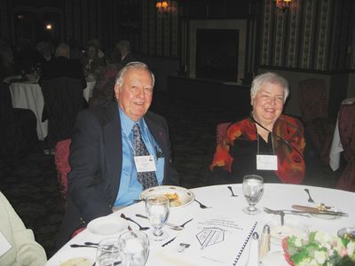 2010 Banquet 1953 1952
Paul Ward, `53 and Doris Vater Ward, `52

