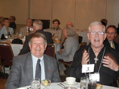 Saturday Banquet
Peter Schroeck, `65 and Bob Benton, `64
