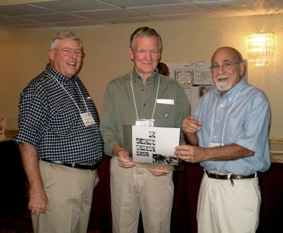Friday Evening Reception
Ronald Graves, 58; Ross Dailey, 58; Ronald Alexander, 58, Myskania Plaque Honoree

