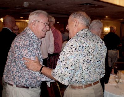 Friday evening Reception
Herb Egert, 53 and Ed Bonahue, 53.

