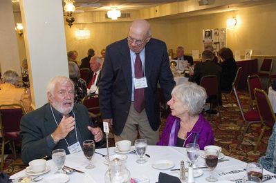 Saturday Banquet
Gerald Holzman, 54; John Centra, 54; Arlene Holzman
