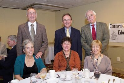 Saturday Banquet
Seated, L to R: Linda Gunn Downs, 68; Donna Miller; Diane Mauriello;
Standing: Grant Downs, 68; Carl Miller, 68; Vince Mauriello, 68
