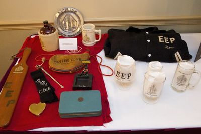 Saturday Banquet
Potter Club Memorabilia from Archives
