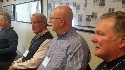 2016 Albany Luncheon & 85th Anniversary April 12, 2016
L to R: Jerome Sahlman, `71; Charles Kriete, `72; Tom Mullin, `72; Bart Grabon, `71
