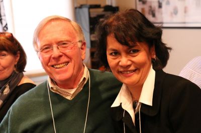 2016 Albany Luncheon & 85th Anniversary April 12, 2016
Gary Penfield, `63; Loida Vera Cruz, Alumni Assoc.
