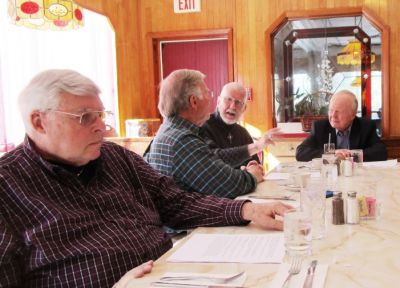 2017 Albany Luncheon October 17, 2017
Ron Graves, `58; Gary Penfield, `63; Bob Benton, `64; Doug Penfield, `60 all "out of towners" back for the luncheon
