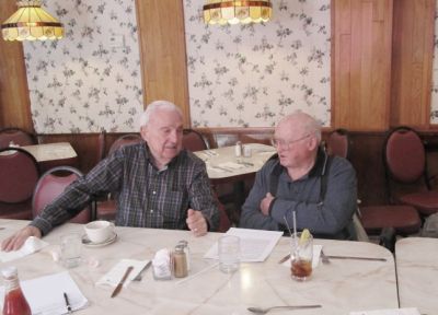 2017 Albany Luncheon October 17, 2017
Claude Palczak, `53 and Bob Umholtz, `51
